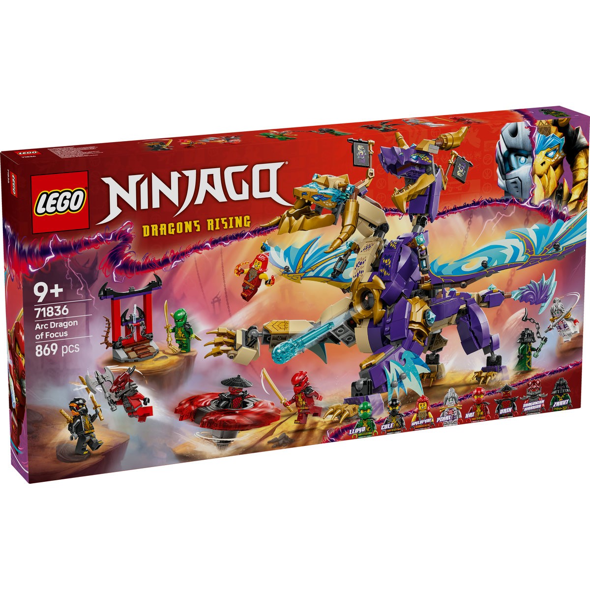 Lego - LEGO NINJAGO DRAGONUL CONCENTRARII ARC 71836