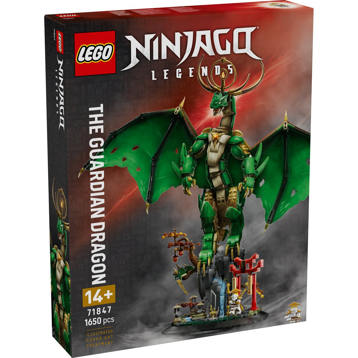Jucării și jocuri - LEGO NINJAGO DRAGONUL GARDIAN 71847