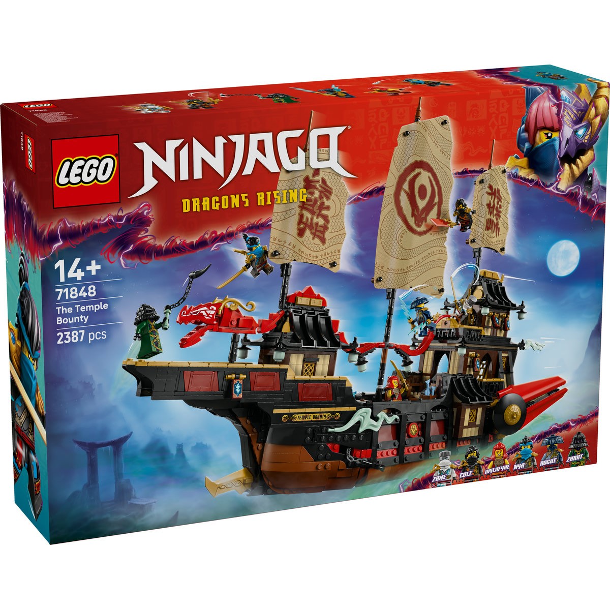 Jucării și jocuri - LEGO NINJAGO NAVA BOUNTY A TEMPLULUI 71848