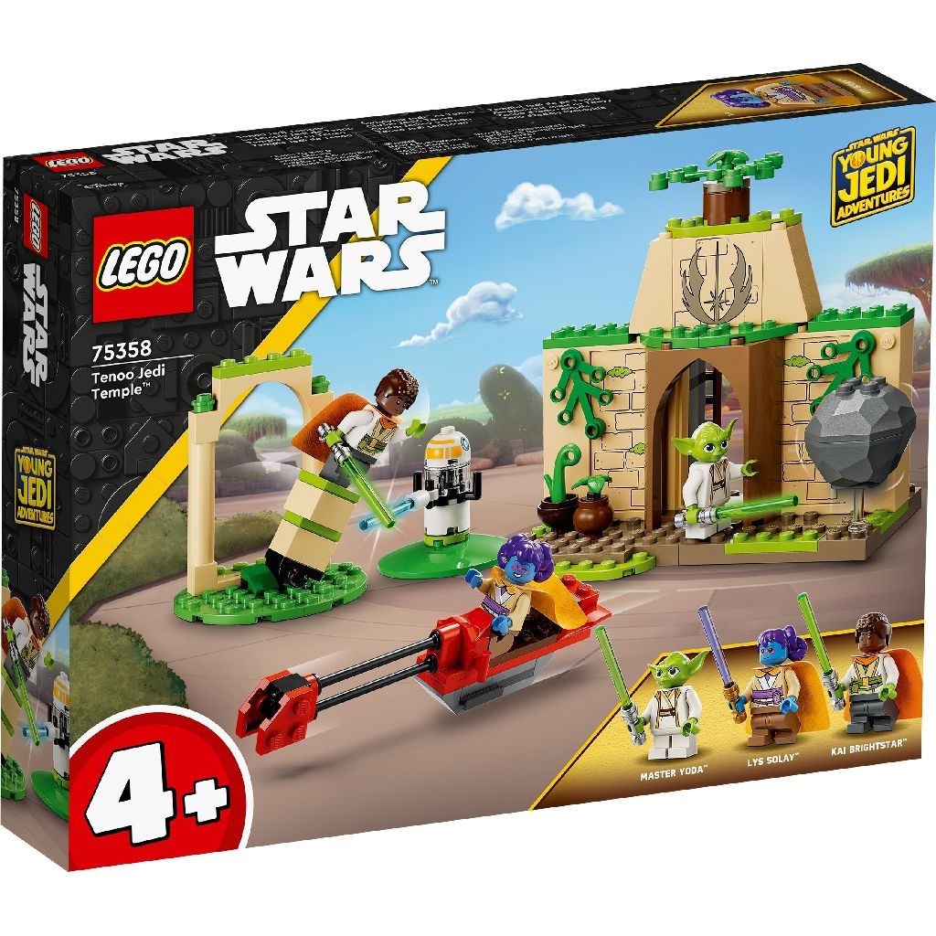 Jucării și jocuri - LEGO STAR WARS TEMPLUL JEDI DE PE TENOO 75358