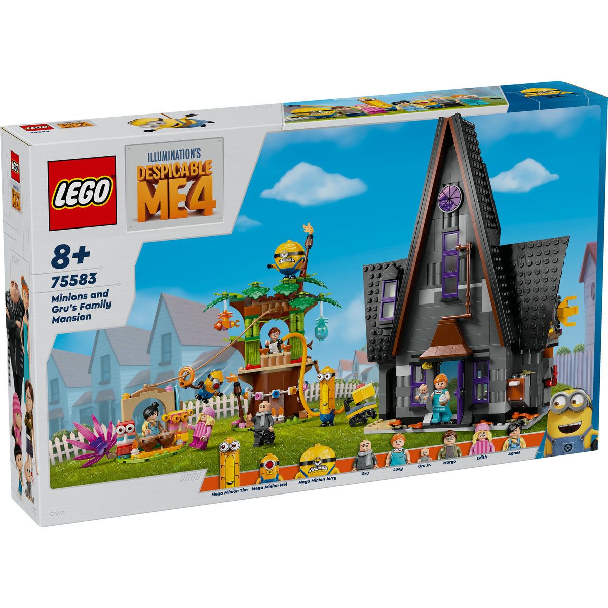 Jucării și jocuri - LEGO DESPICABLE ME4 RESEDINTA DE FAMILIE A LUI GRU SI A MINIONILOR 75583