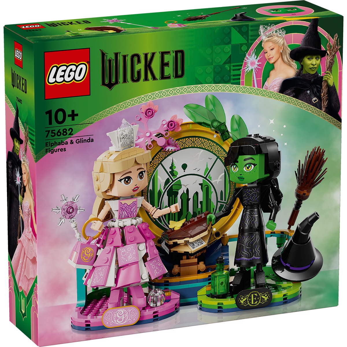 Jucării și jocuri - LEGO WICKED FIGURINELE ELPHABA SI GLINDA 75682