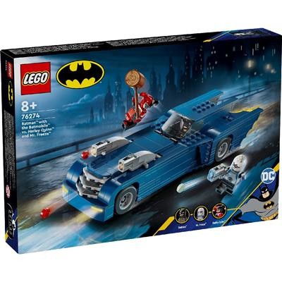 Jucării și jocuri - LEGO SUPER HEROES BATMAN CU AL SAU BATMOBILE 76274