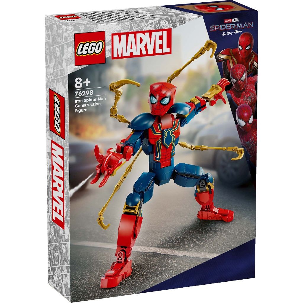 Jucării și jocuri - LEGO MARVEL SUPER HEROES OMUL PAIANJEN DE FIER 76298