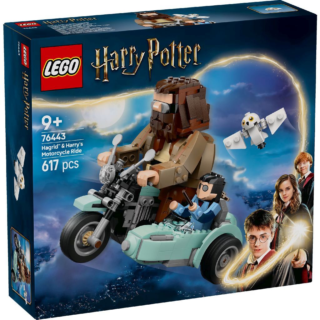 Jucării și jocuri - LEGO HARRY POTTER TM HAGRID SI HARRY PE MOTOCICLETA 76443