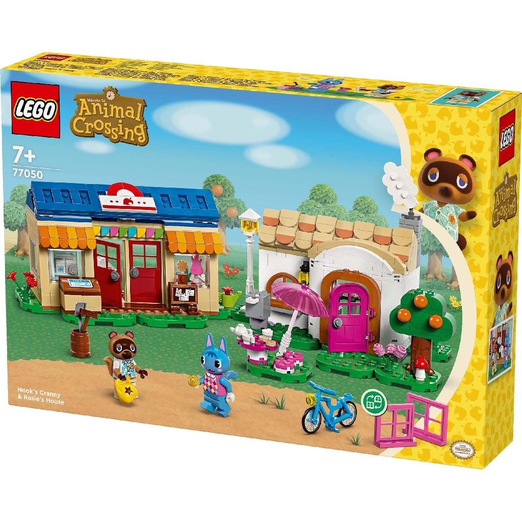 Jucării și jocuri - LEGO ANIMAL CROSSING NOOK S CRANNY SI CASA LUI ROSIE 77050