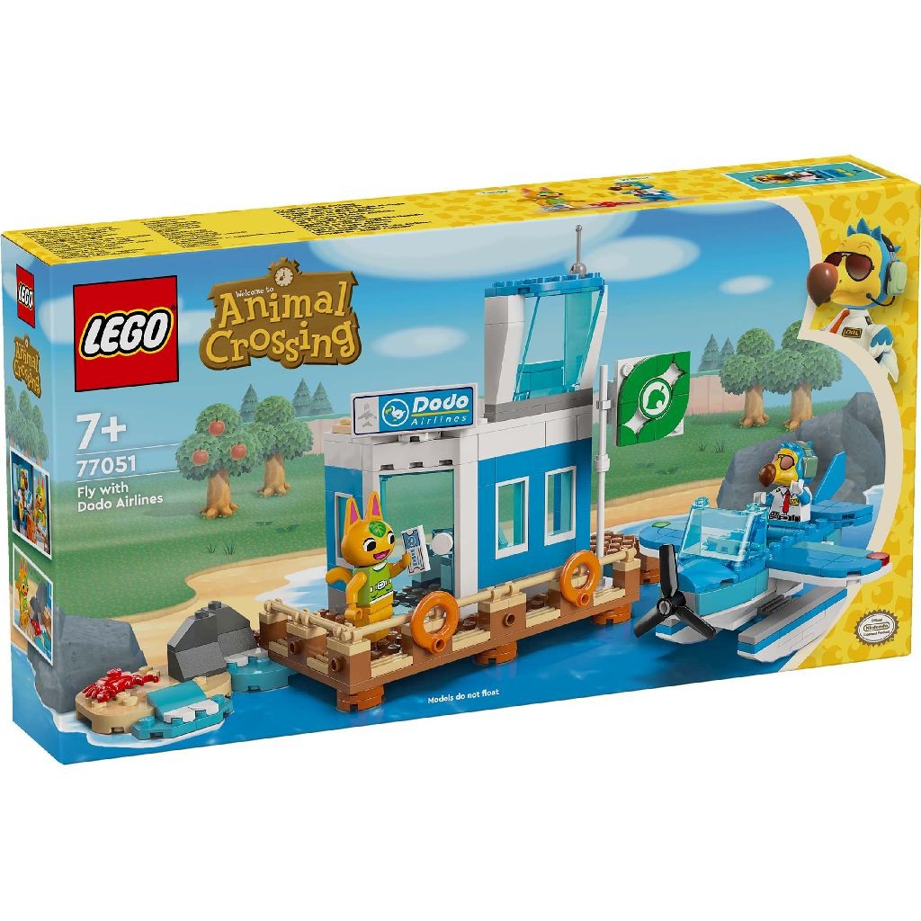Jucării și jocuri - LEGO ANIMAL CROSSING ZBOARA CU DODO AIRLINES 77051