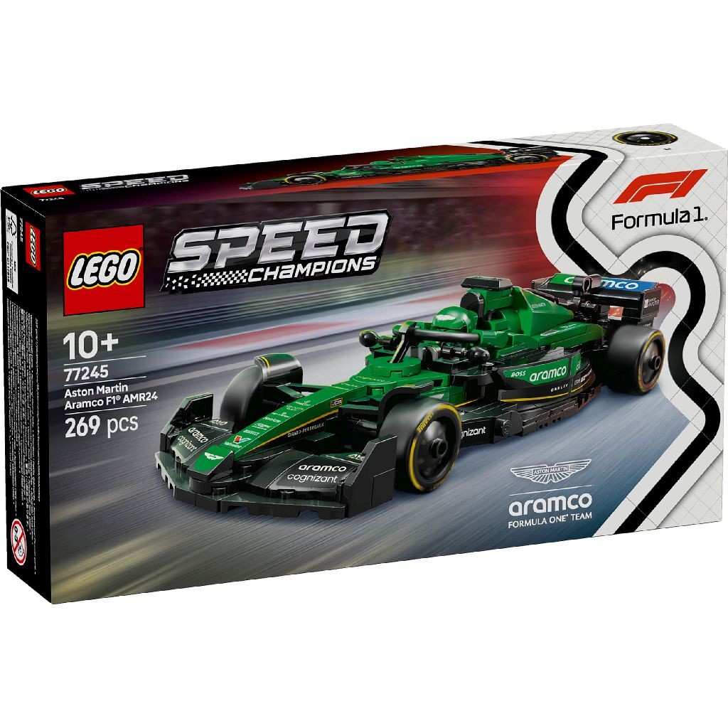 Jucării și jocuri - LEGO SPEED CHAMPIONS MASINA DE CURSE F1 ASTON MARTIN ARMACO AMR24 77245