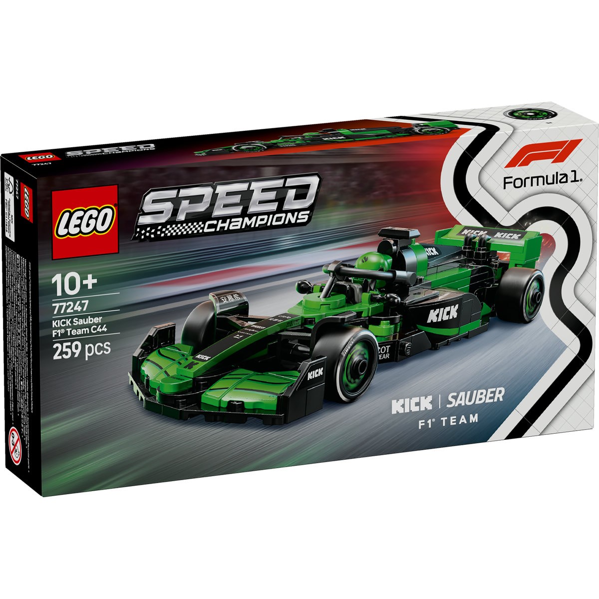 Jucării și jocuri - LEGO SPEED CHAMPIONS MASINA DE CURSE F1 KICK SAUBER 77247