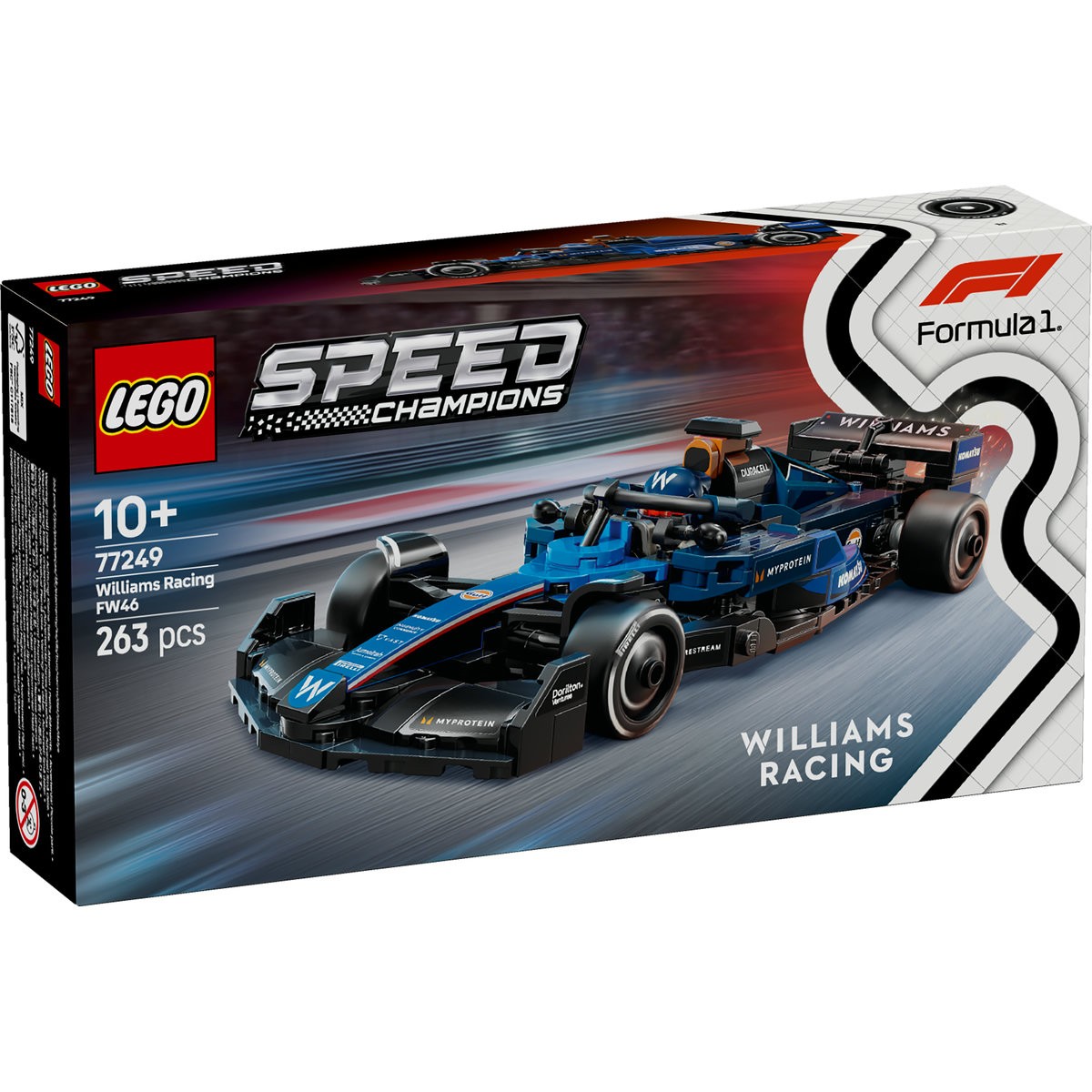 Jucării și jocuri - LEGO SPEED CHAMPIONS MASINA DE CURSE F1 WILLIAMS FW46 77249