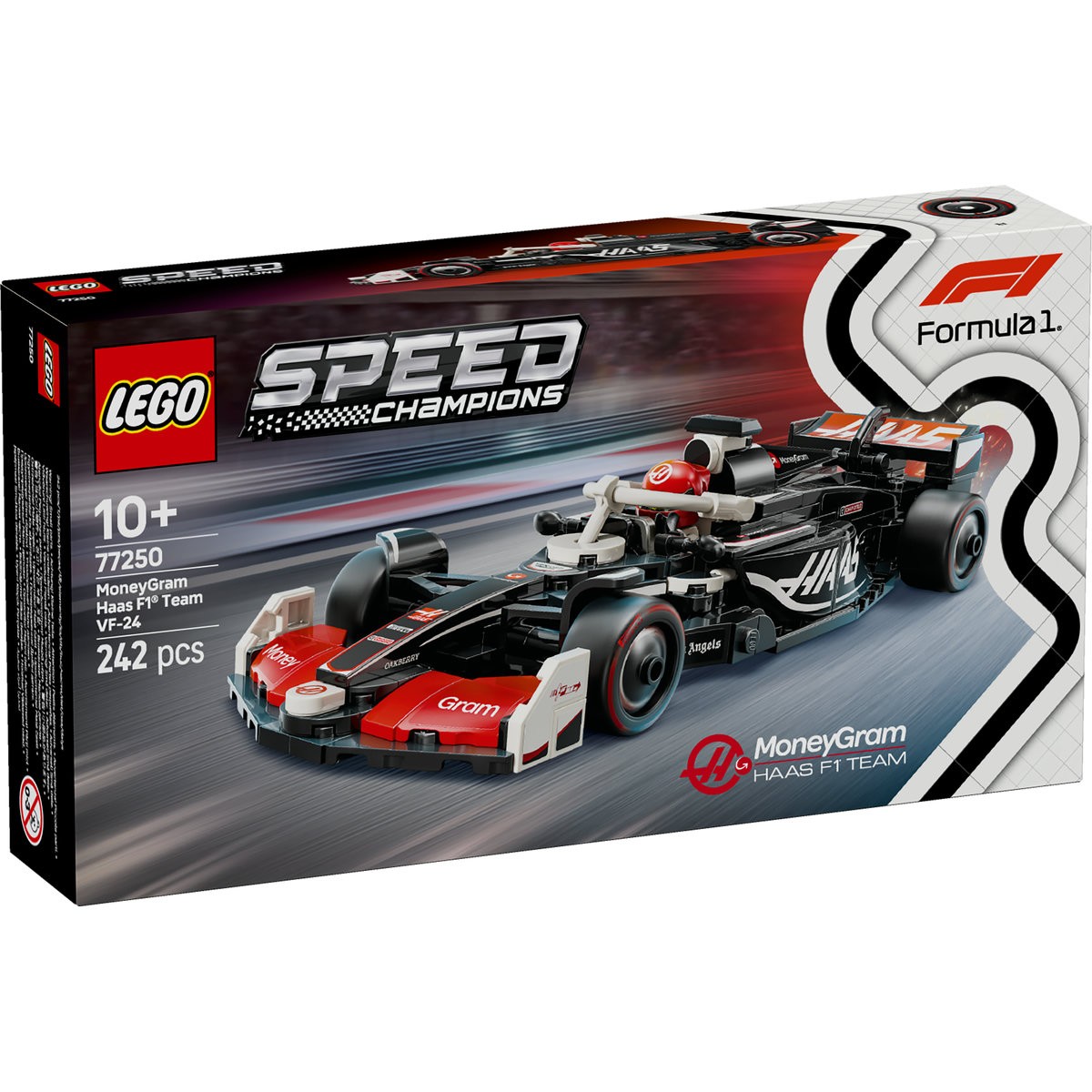Jucării și jocuri - LEGO SPEED CHAMPIONS MASINA DE CURSE F1 MONEYGRAM HAAS VF-24 77250