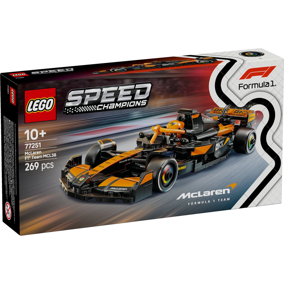 Jucării și jocuri - LEGO SPEED CHAMPIONS MASINA DE CURSE F1 MCLAREN 77251
