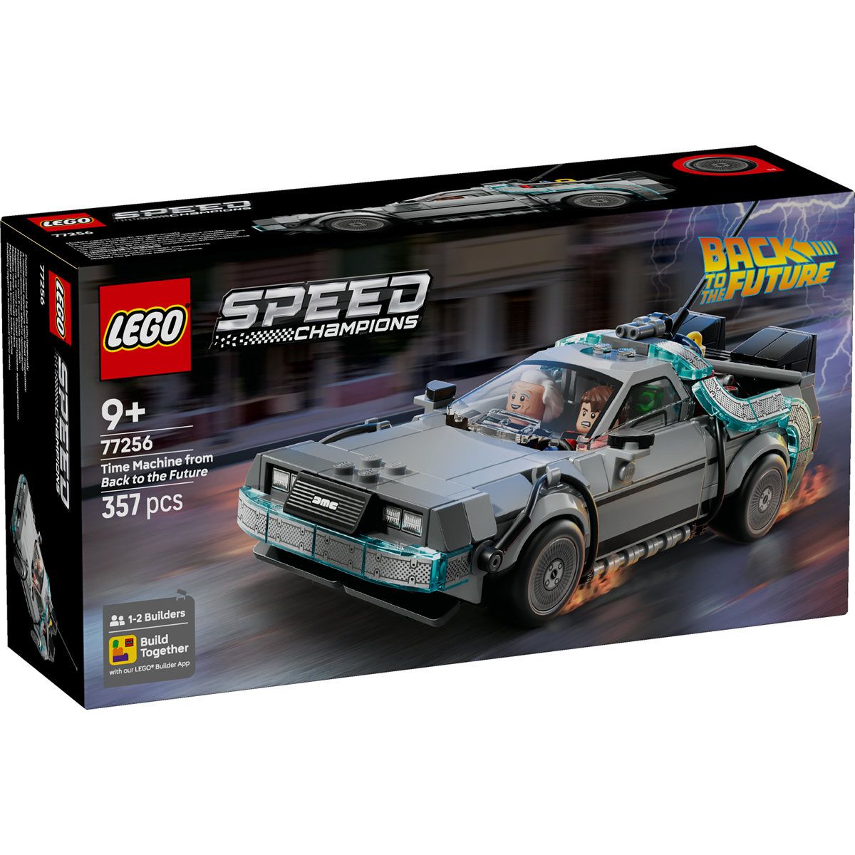 Jucarii - LEGO SPEED CHAMPIONS MASINA TIMPULUI DIN INAPOI IN VIITOR 77256
