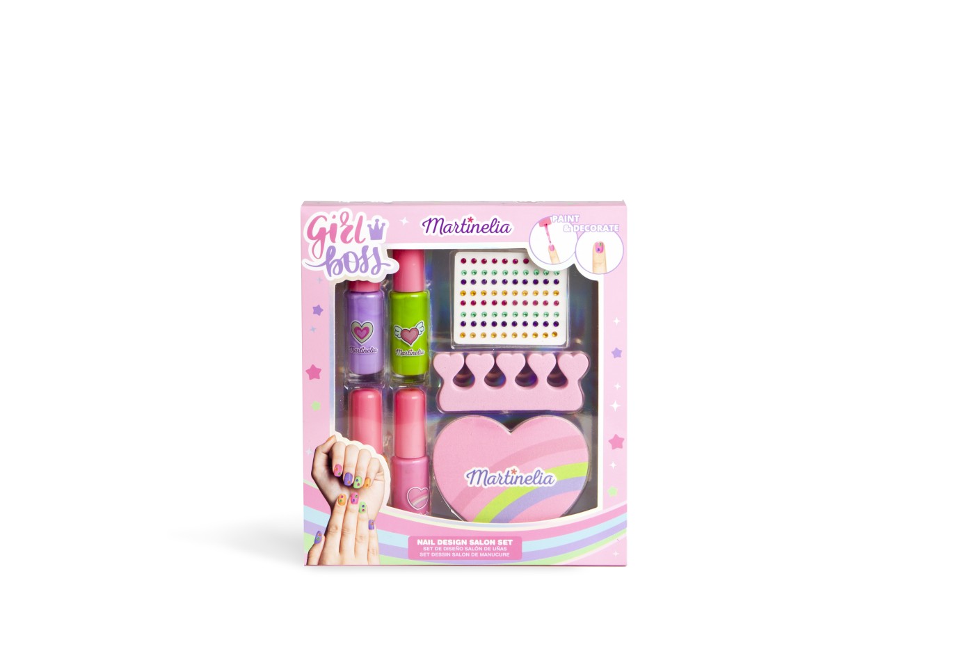 Accesorii personale și beauty - MARTINELIA SUPER GIRL SET PRODUSE PENTRU INGRIJIREA UNGHIILOR