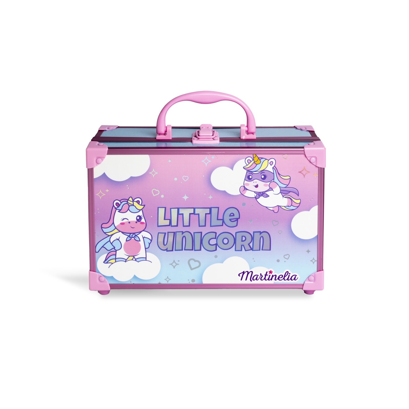 Accesorii personale și beauty - MARTINELIA LITTLE UNICORN TRUSA MAKE-UP IN SERVIETA DE METAL