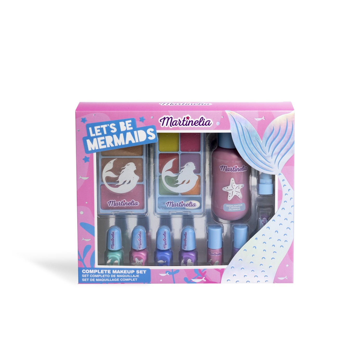 Accesorii personale și beauty - MARTINELIA LET'S BE MERMAIDS SET PENTRU MAKEUP COMPLET