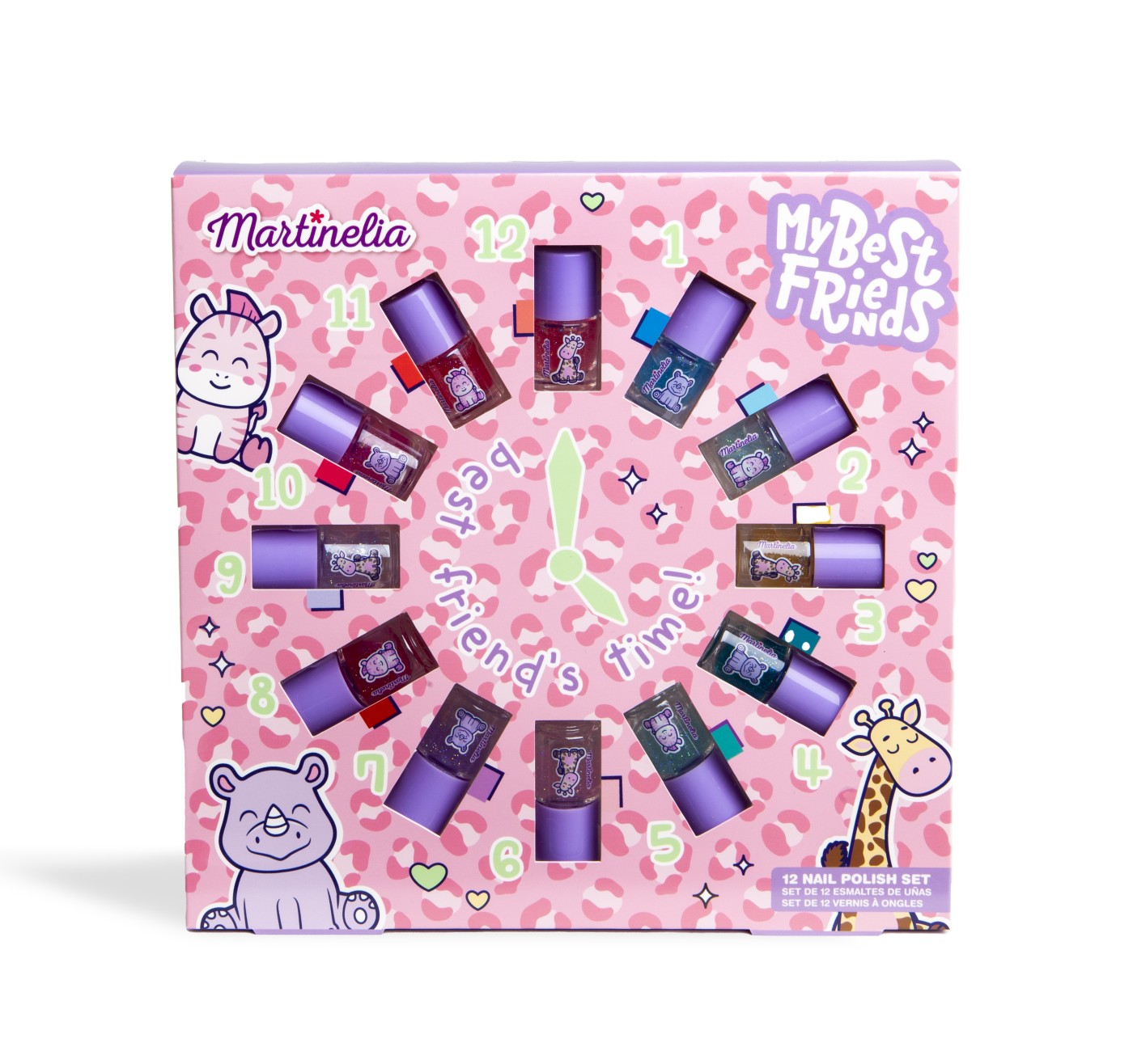 Accesorii personale și beauty - MARTINELIA MT BEST FRIENDS SET 12 LACURI DE UNGHII