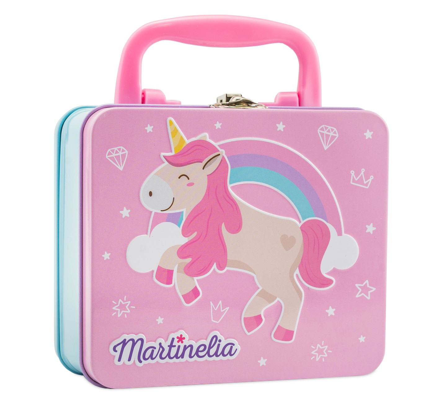 Accesorii personale și beauty - MARTINELIA LITTLE UNICORN SET DE INFRUMUSETARE IN CUTIE METALICA