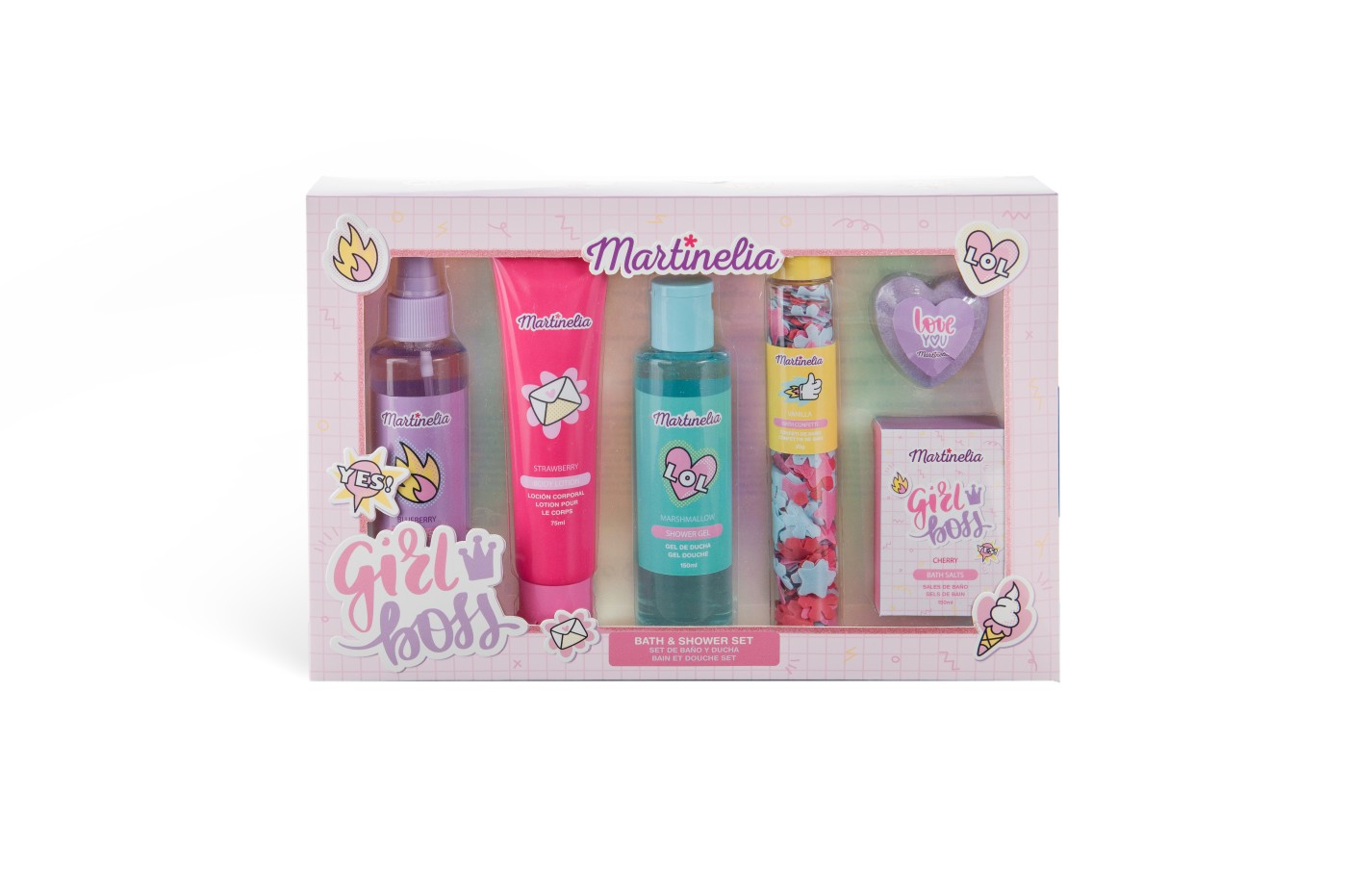 Accesorii personale și beauty - MARTINELIA SUPER GIRL SET PENTRU BAIE
