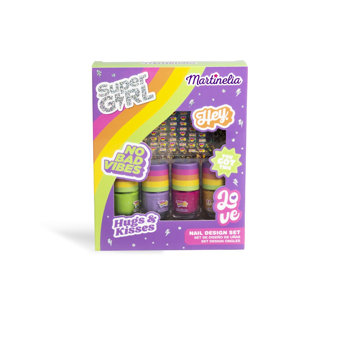 Accesorii personale și beauty - MARTINELIA SUPER GIRL SET PENTRU UNGHII