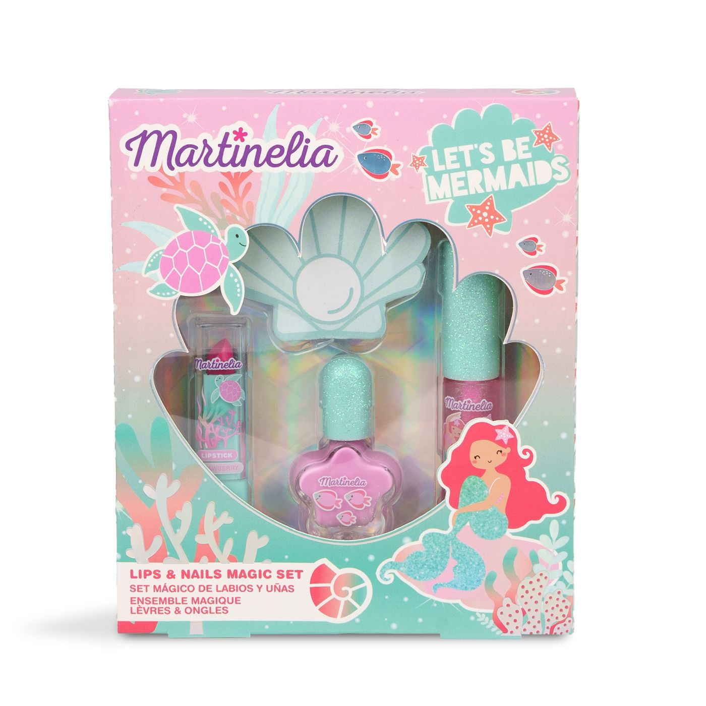 MARTINELIA LET S BE MERMAIDS SET PENTRU UNGHII SI BUZE