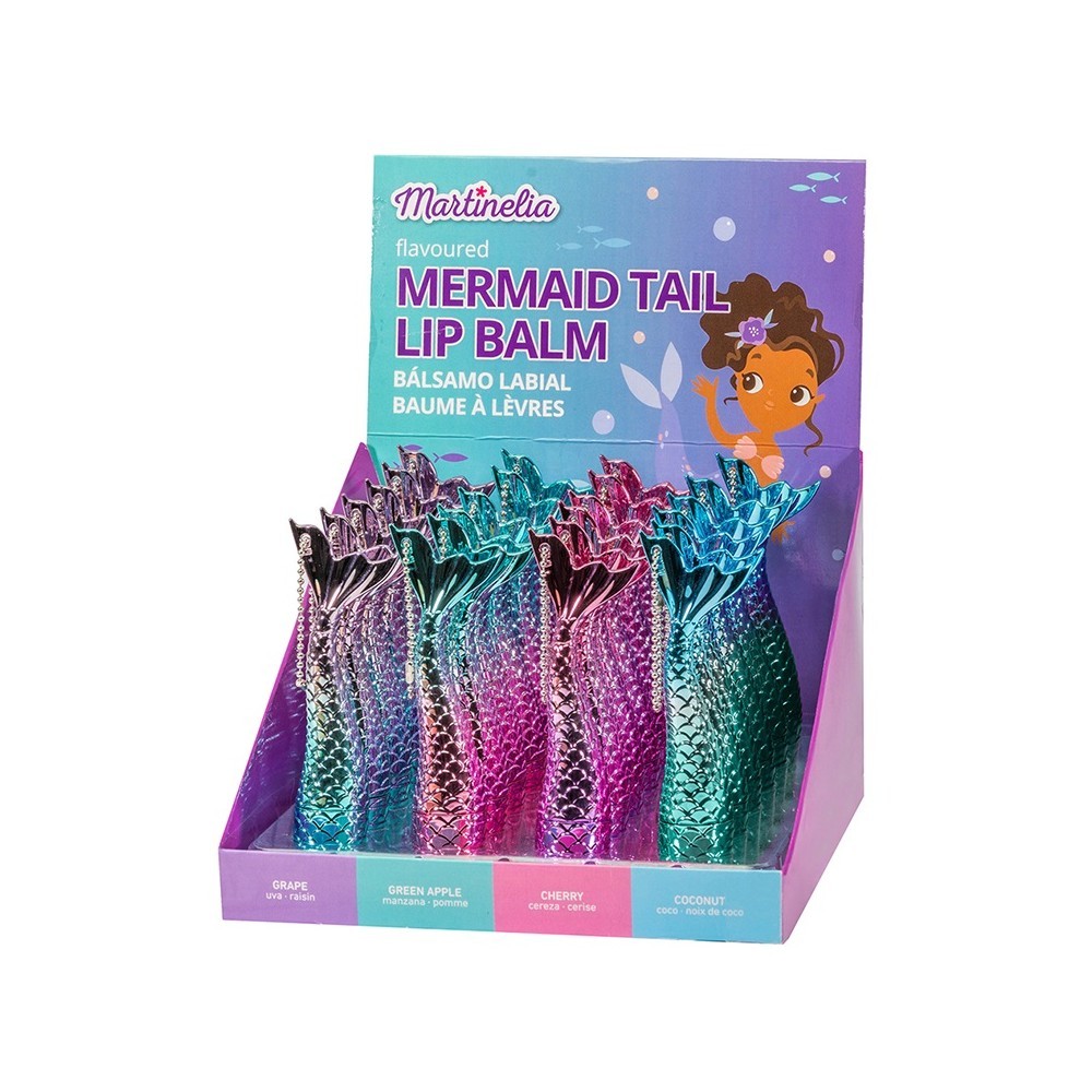 Accesorii personale și beauty - MARTINELIA BALSAM DE BUZE IN FORMA DE COADA DE SIRENA