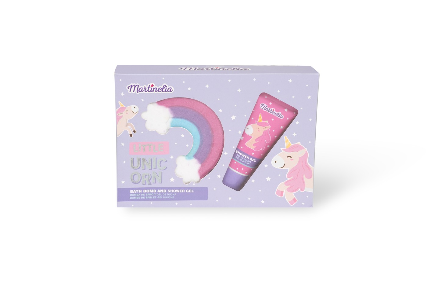 Accesorii personale și beauty - MARTINELIA LITTLE UNICORN SET CREMA DE CORP SI BOMBA DE BAIE