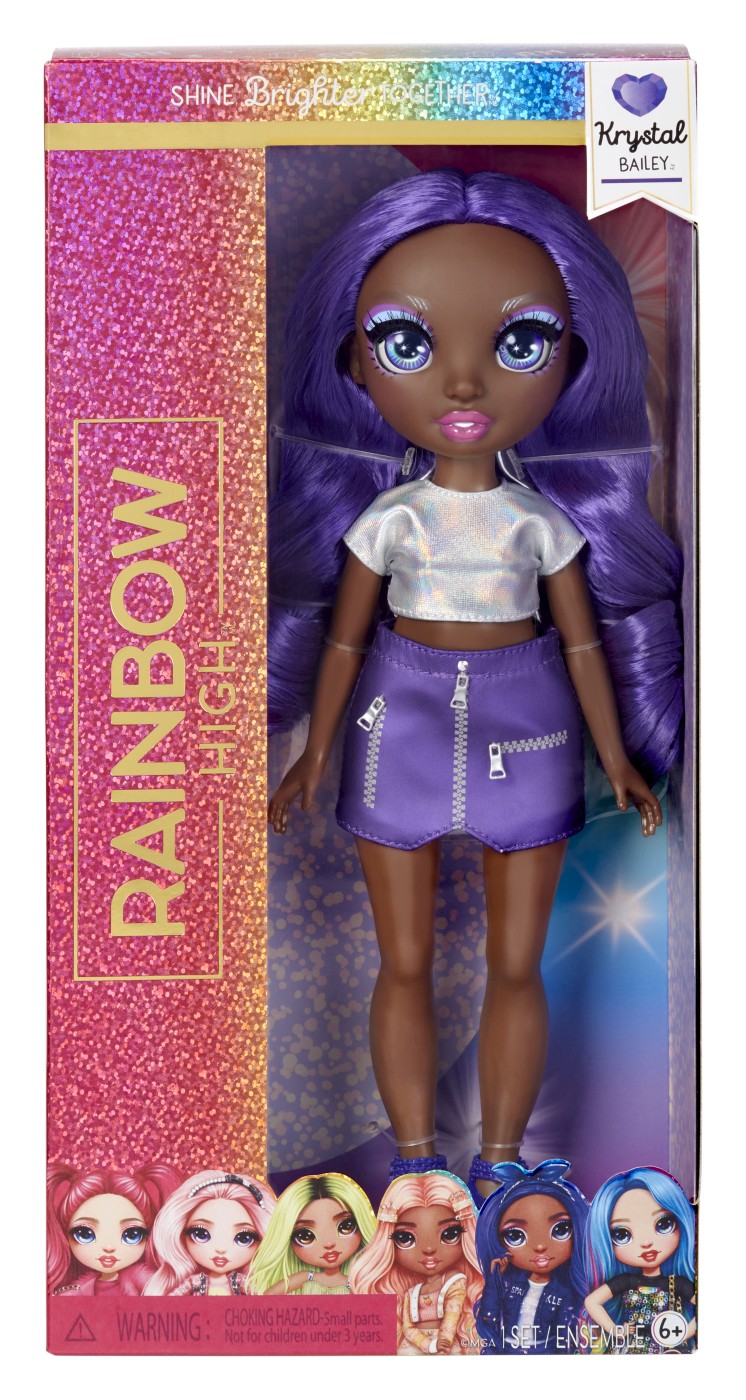 Jucării și jocuri - RAINBOW HIGH PAPUSA FASHIONISTA KRYSTAL BAILEY