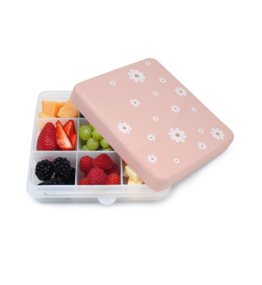 Rechizite Școlare - Cutie snack 9 compartimente, melii, daisy print  copii cu varsta peste 0 luni