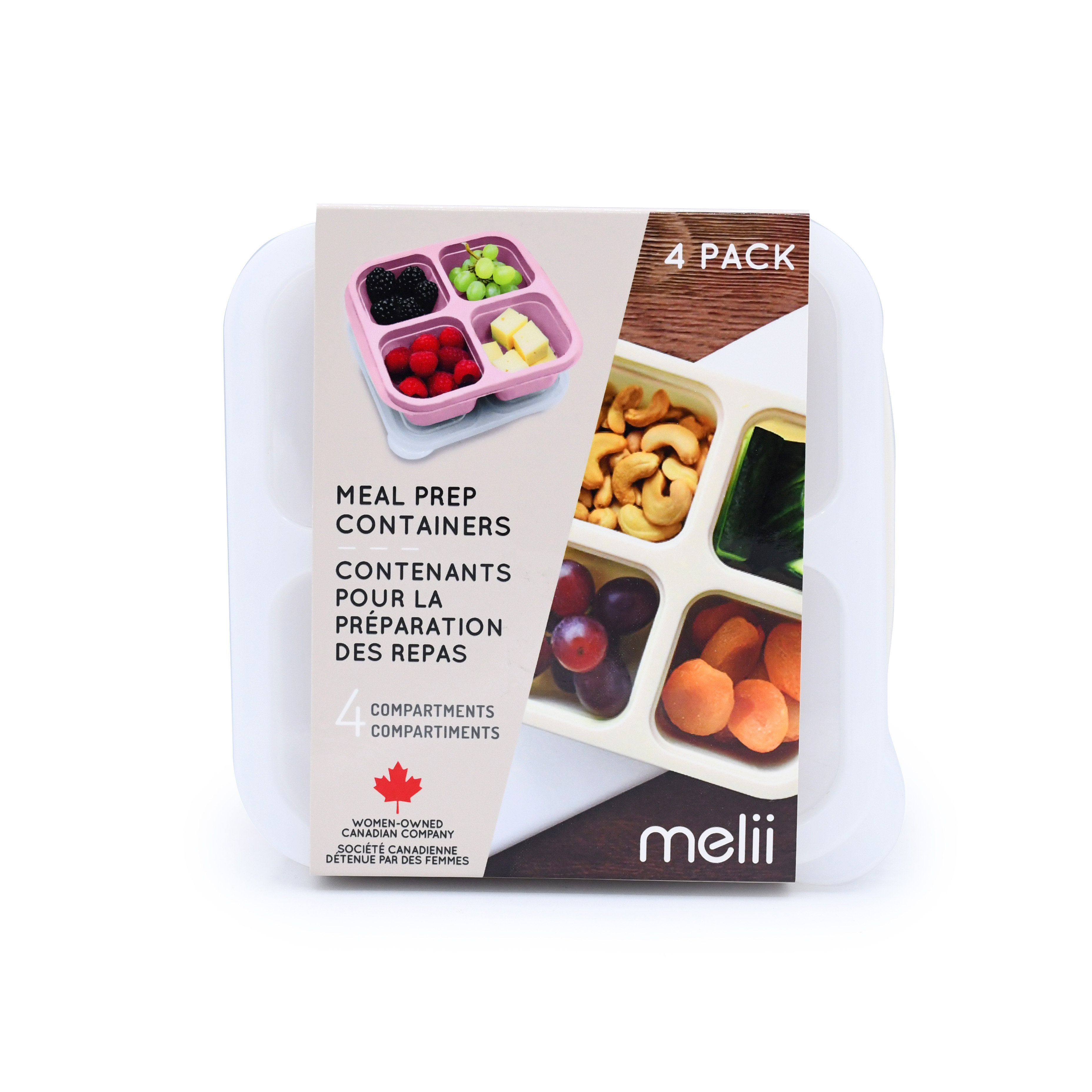 Rechizite Școlare - Set 4 caserole silicon pentru gustari, melii, culori asortate berry copii cu varsta peste 0 luni