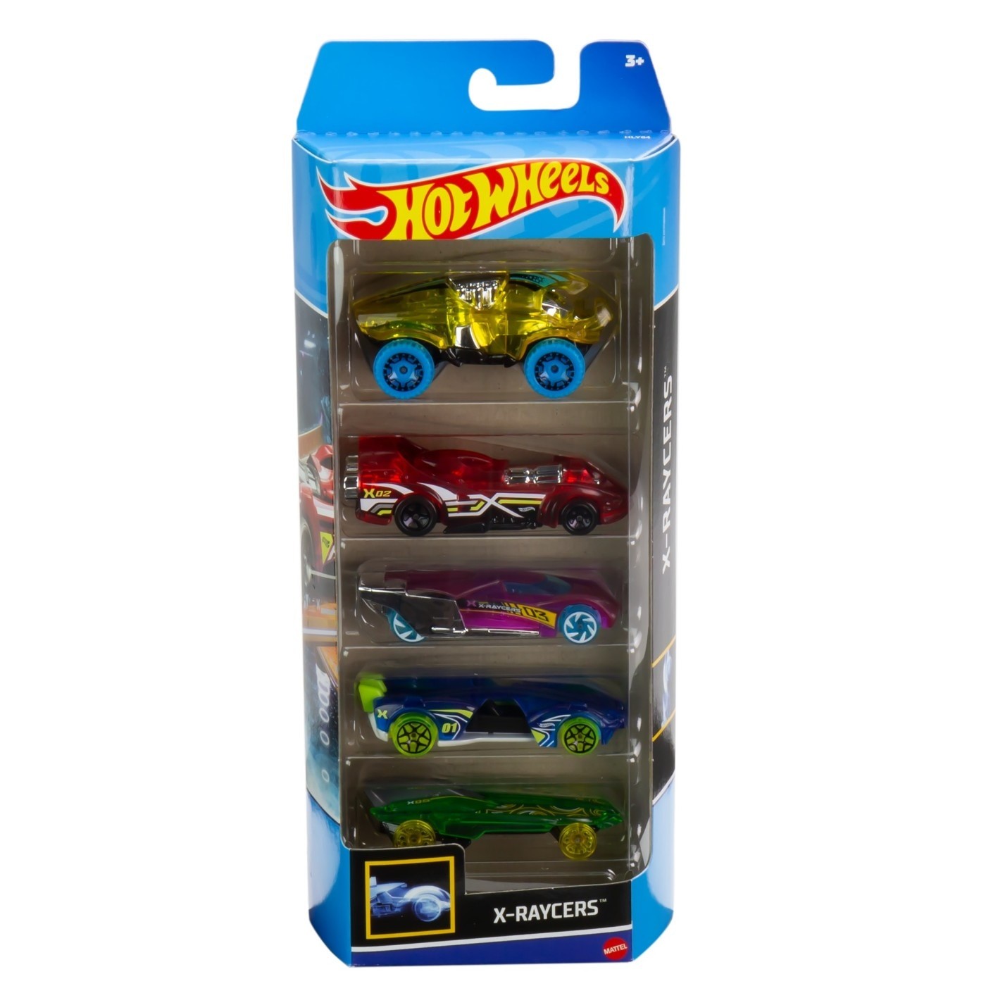 Jucării și jocuri - SET 5 MASINI HOT WHEELS X-RAYCERS