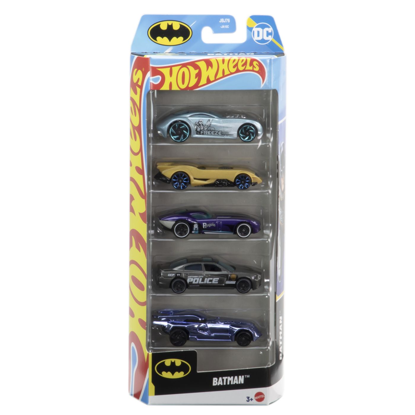 Jucării și jocuri - SET 5 MASINI HOT WHEELS BATMAN