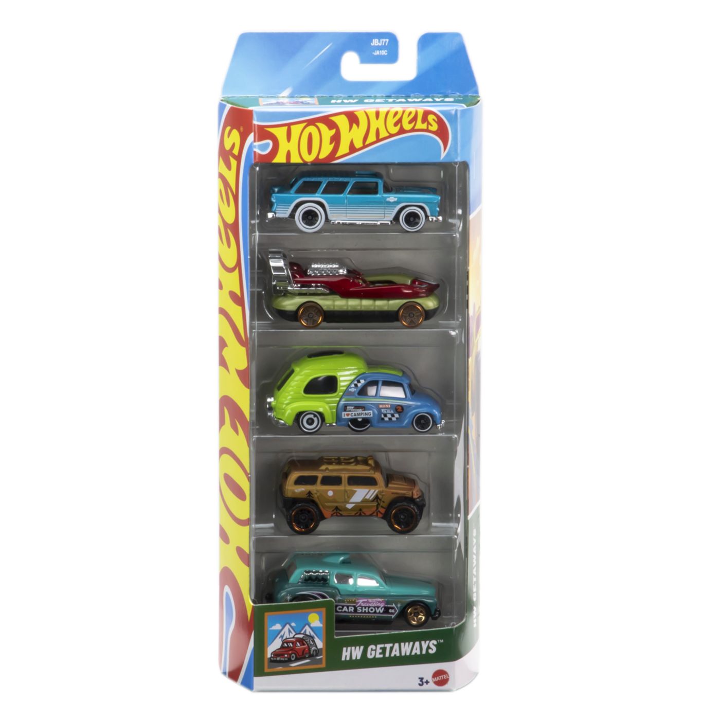 Jucării și jocuri - SET 5 MASINI HOT WHEELS GETAWAYS