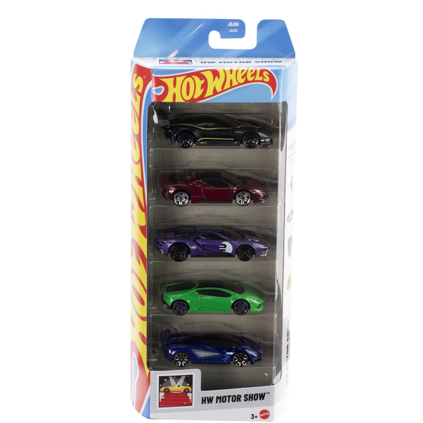 Jucării și jocuri - SET 5 MASINI HOT WHEELS HW MOTOR SHOW