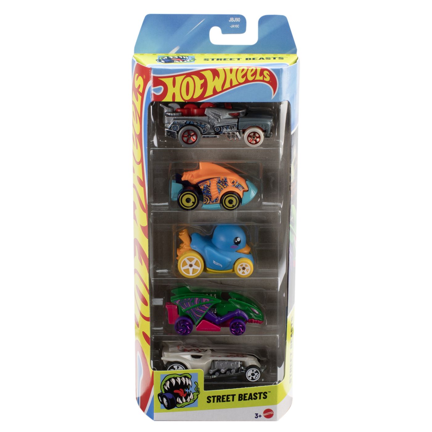 Jucării și jocuri - SET 5 MASINI HOT WHEELS STREET BEASTS