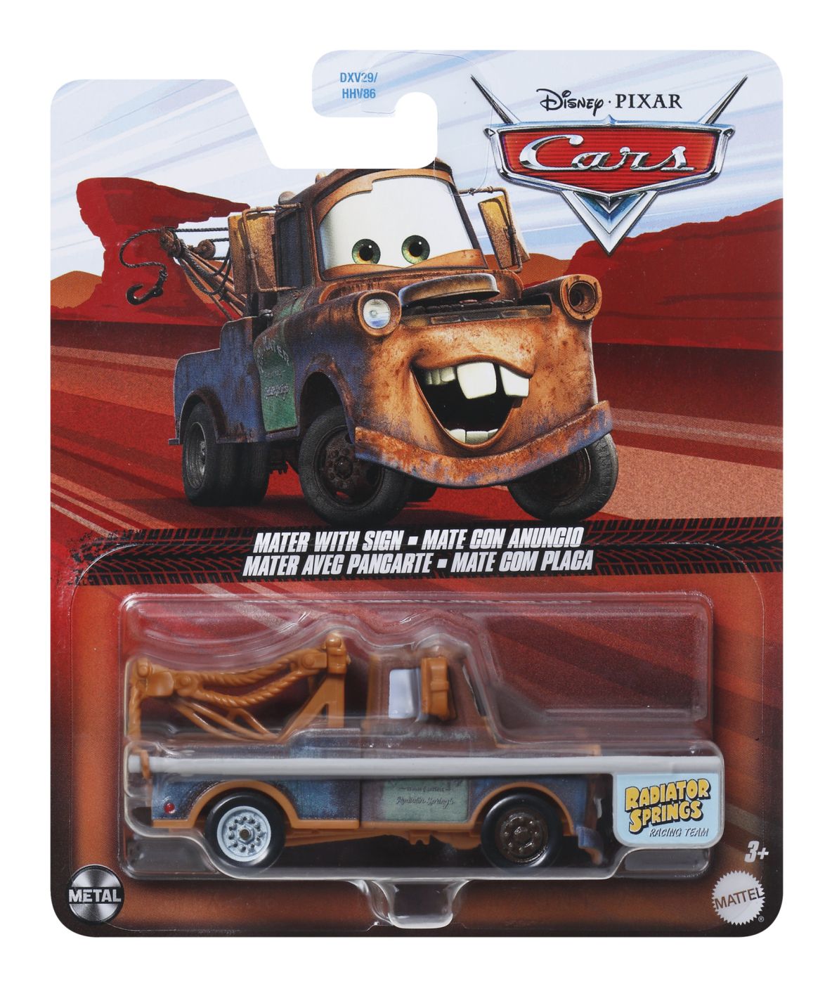 Jucării și jocuri - MASINUTA METALICA CARS3 PERSONAJUL MATER CU CARLIG