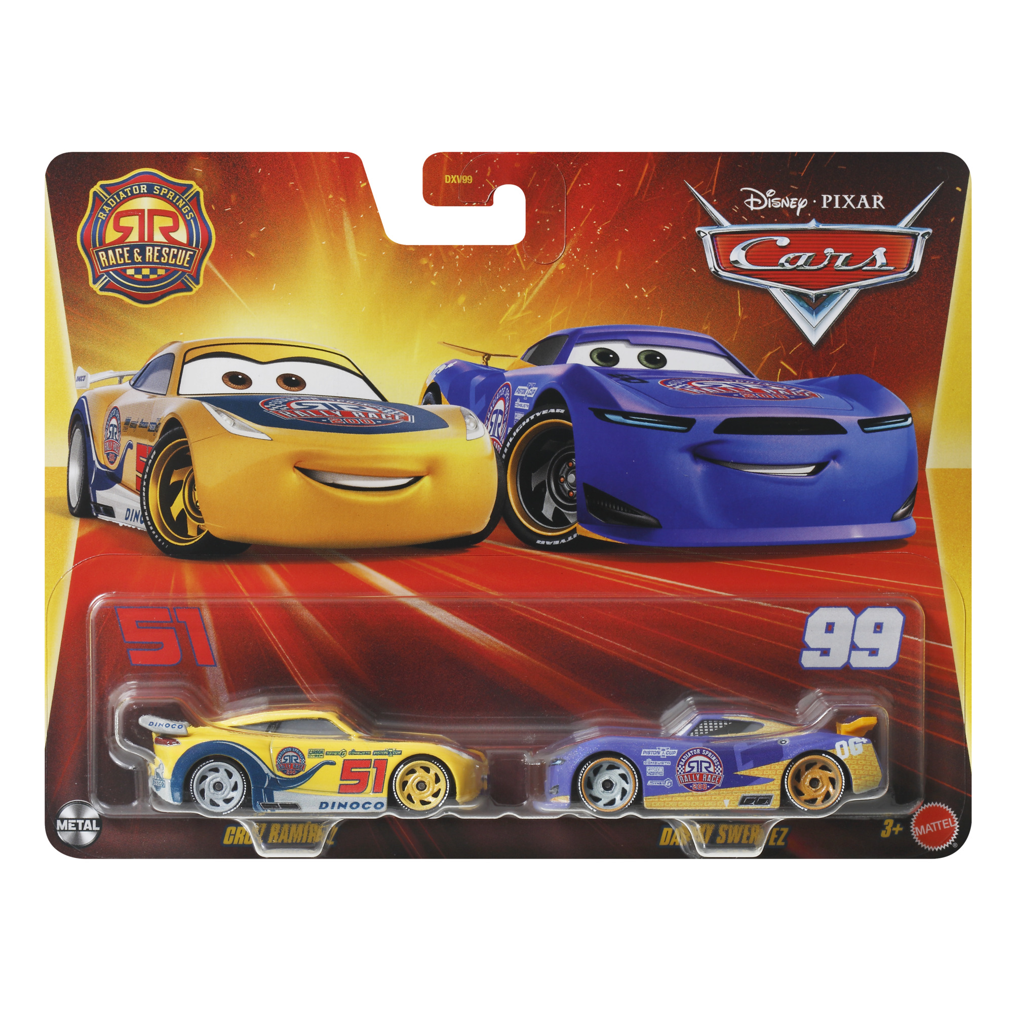 Jucării și Jocuri pentru copii - Cars3 set 2 masinute metalice cruz ramirez si danny swervez copii cu varsta peste 3 ani