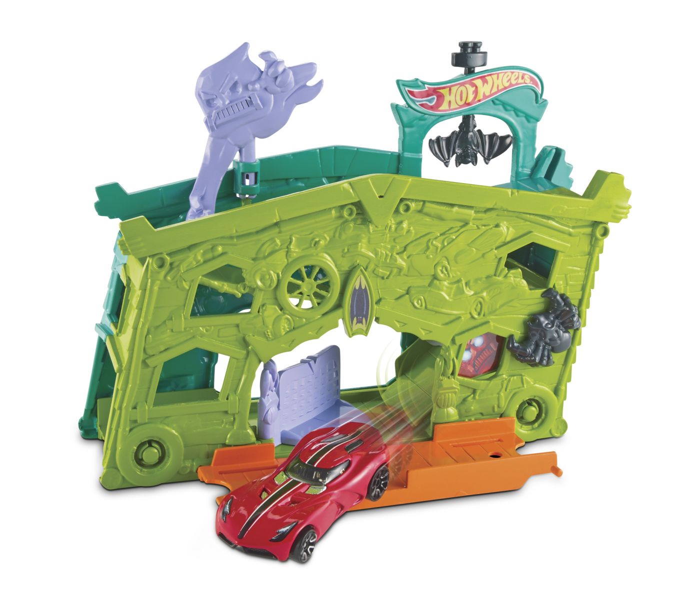 HOT WHEELS CITY SET DE JOACA GARAJUL FANTOMA [1]