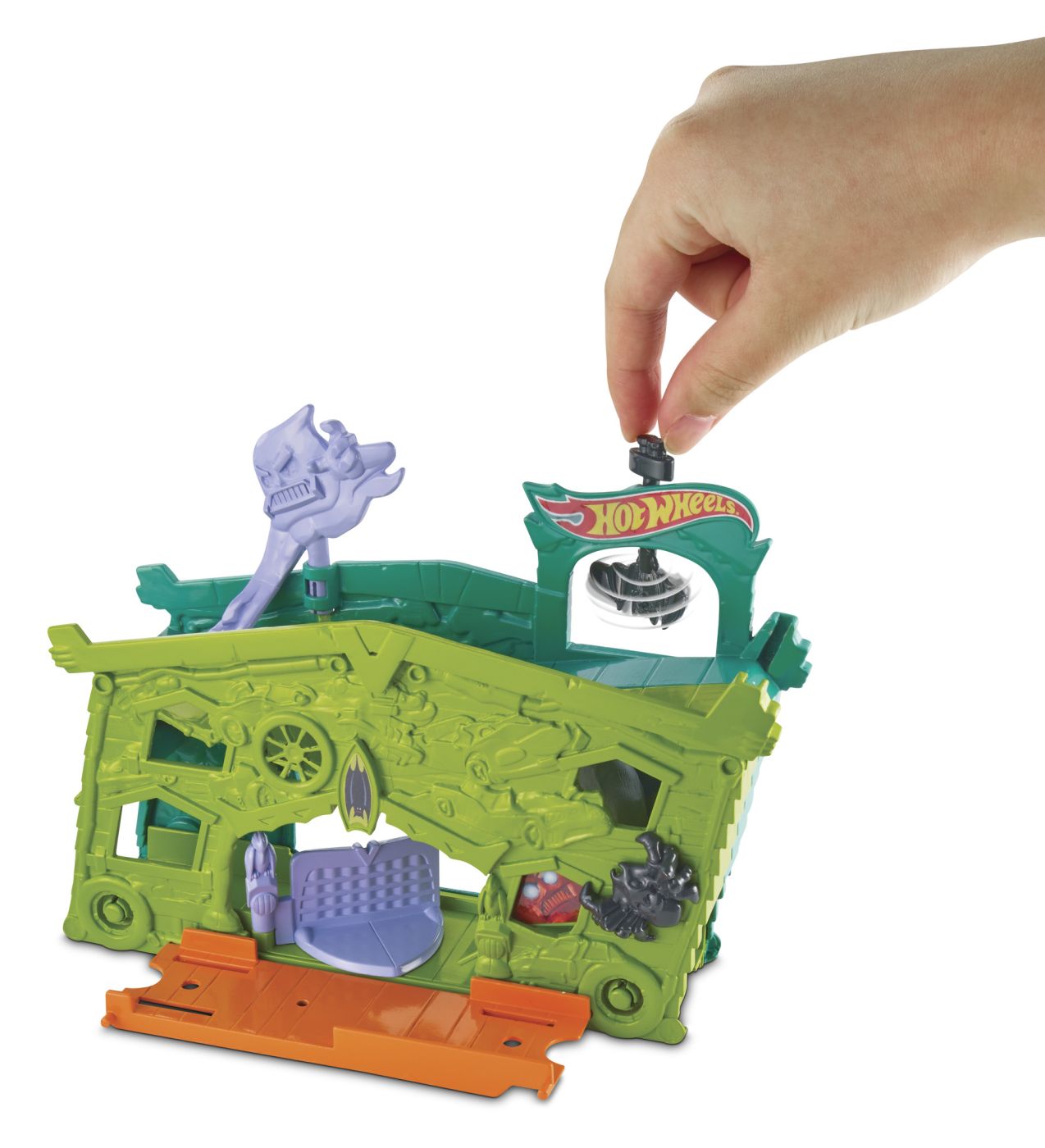 HOT WHEELS CITY SET DE JOACA GARAJUL FANTOMA [2]