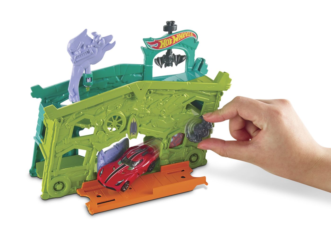 HOT WHEELS CITY SET DE JOACA GARAJUL FANTOMA [3]