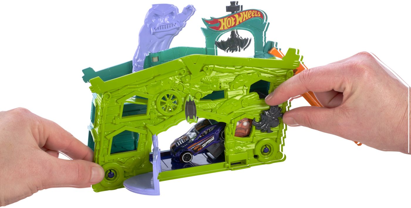 HOT WHEELS CITY SET DE JOACA GARAJUL FANTOMA [4]
