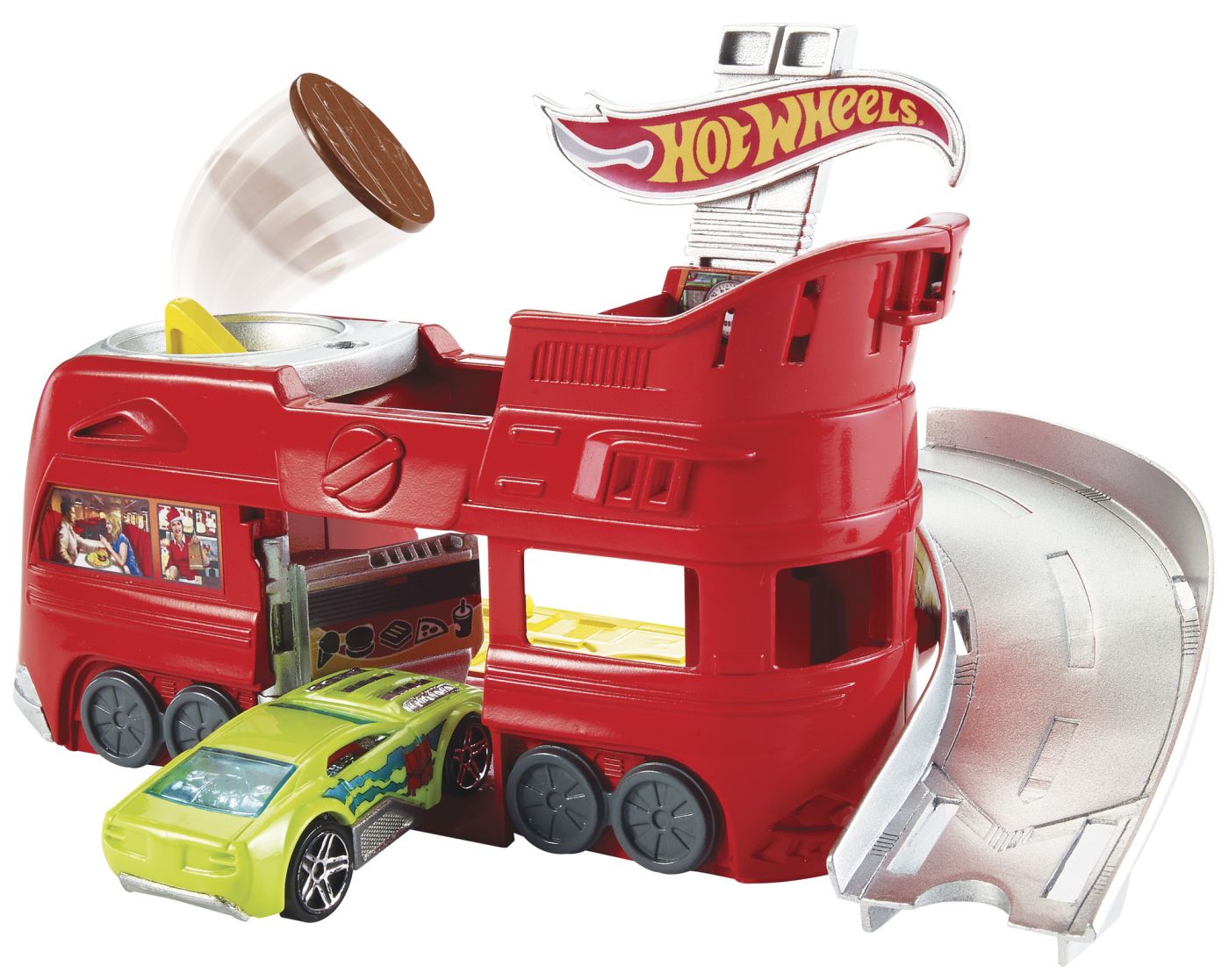 HOT WHEELS CITY SET DE JOACA CAMION RESTAURANT [1]