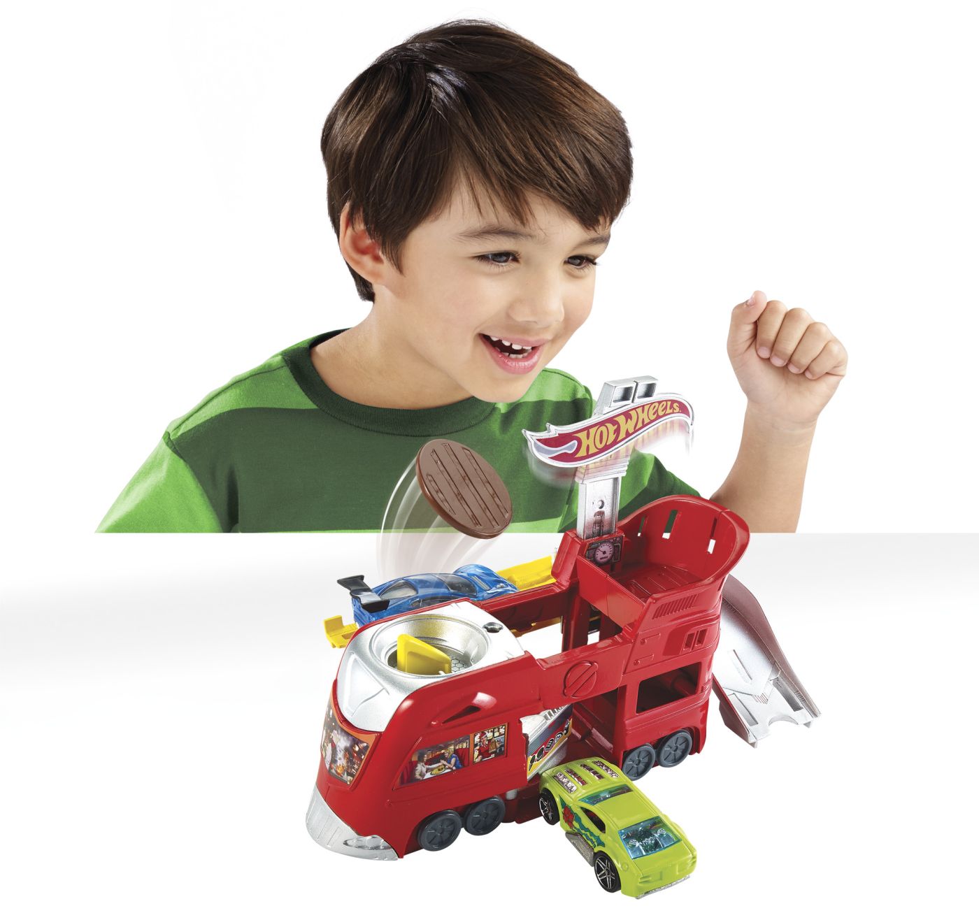 HOT WHEELS CITY SET DE JOACA CAMION RESTAURANT [2]