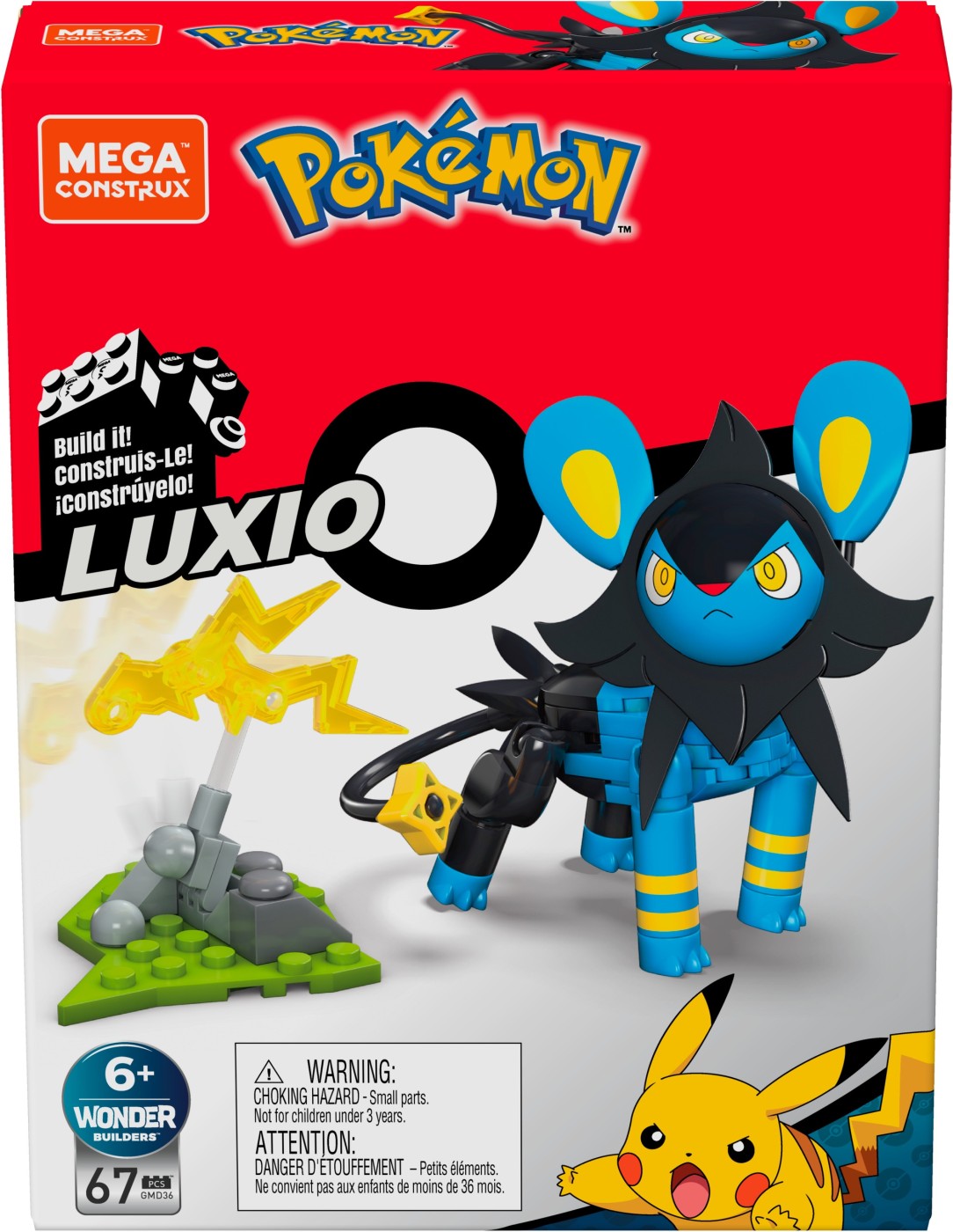 Jucării și jocuri - POKEMON MEGA CONSTRUX LUXIO