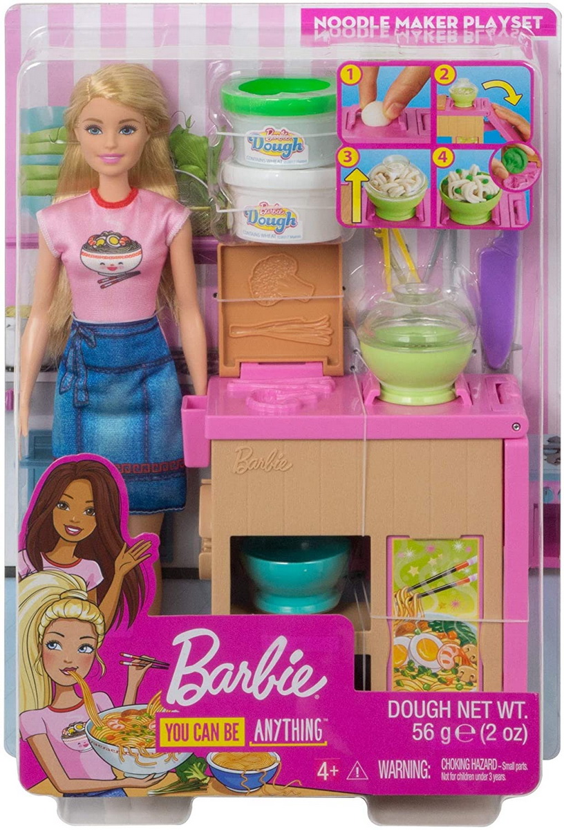 Jucării și jocuri - BARBIE SET DE JOACA PREGATESTE NOODLES