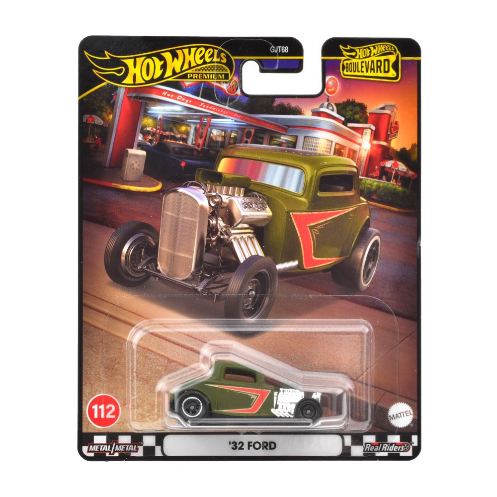 Jucării și jocuri - HOT WHEELS PREMIUM BOULEVARD MASINUTA METALICA FORD 32 SCARA 1:64