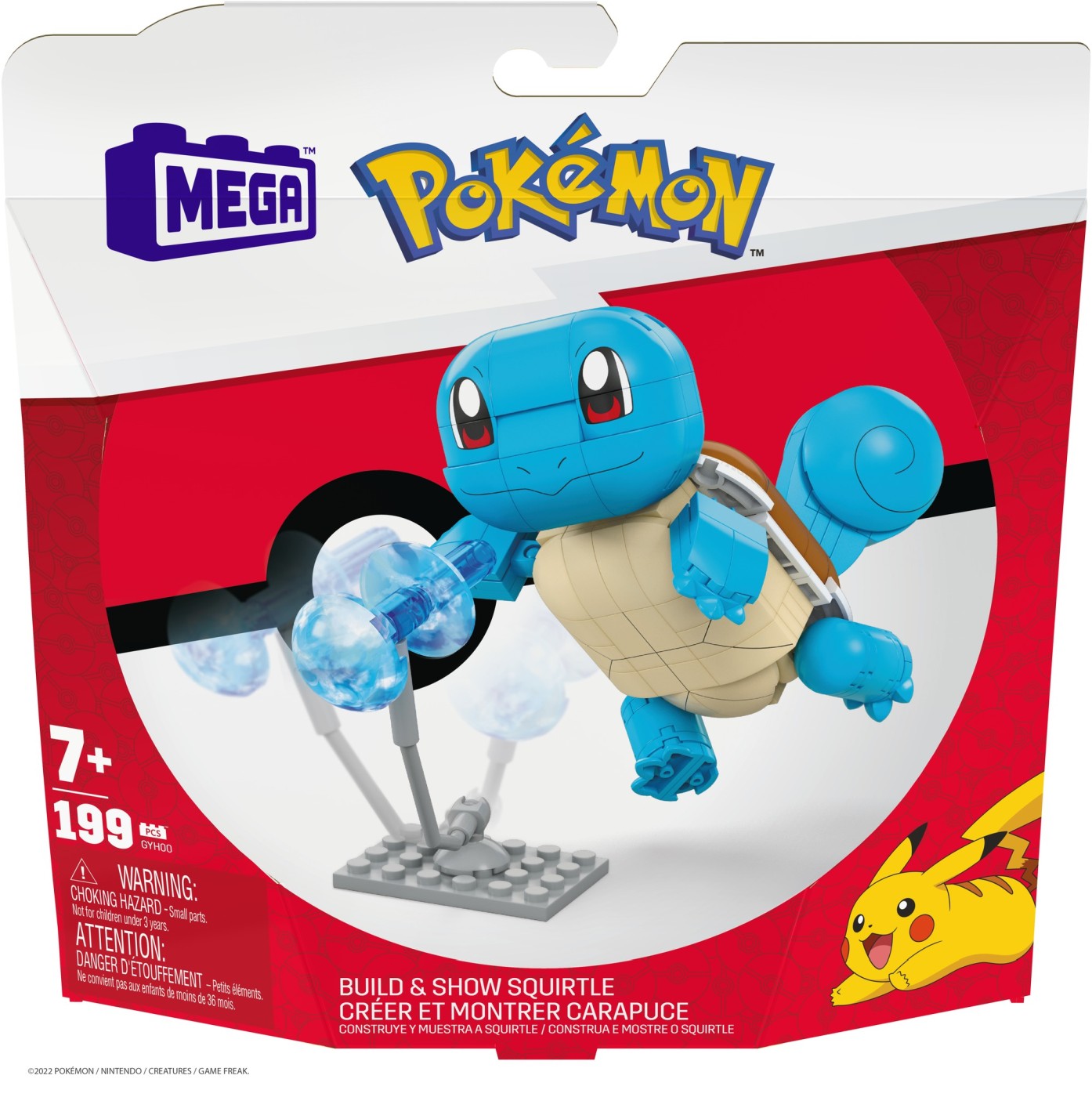 Jucării și jocuri - POKEMON MEGA CONSTRUX SET DE CONSTRUCTIE SQUIRTLE