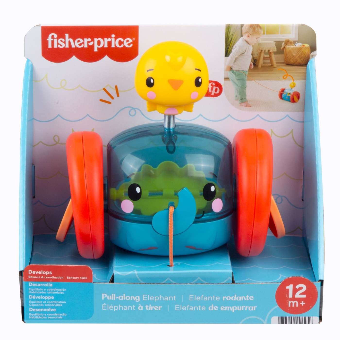 Jucării și jocuri - FISHER PRICE JUCARIE DE TRAS ELEFANTEL