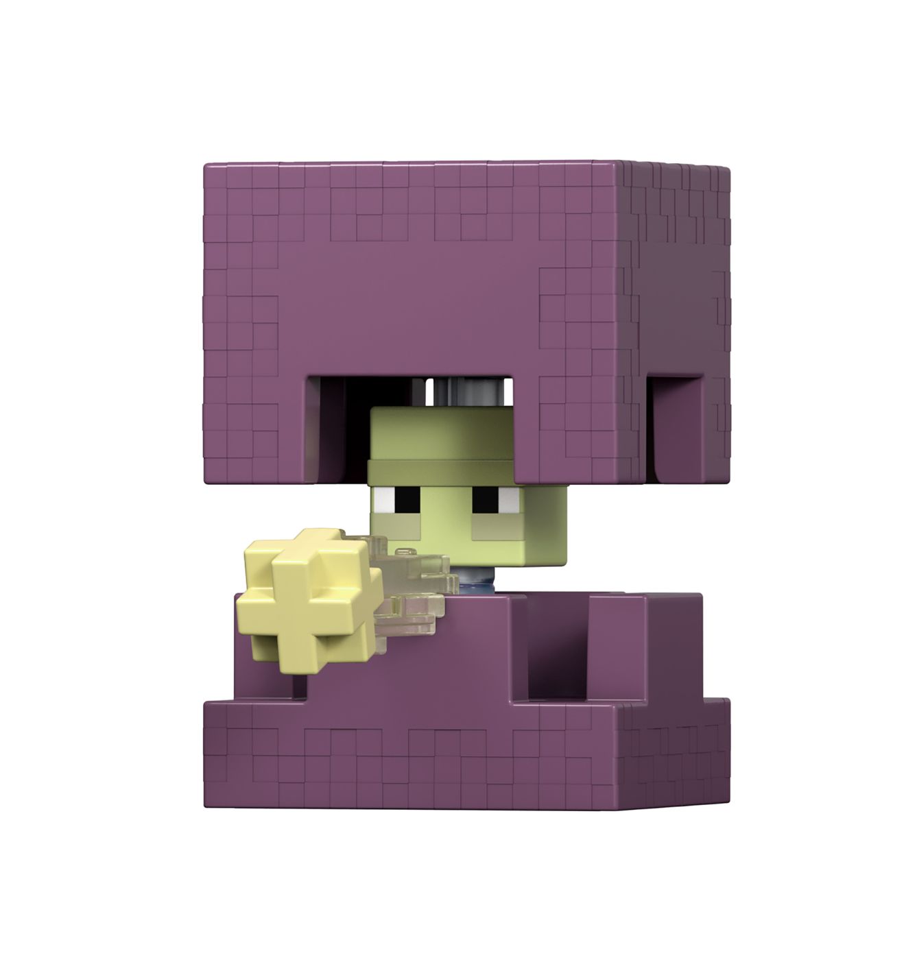 MINECRAFT CRAFT A BLOCK FIGURINA SHULKER 8CM