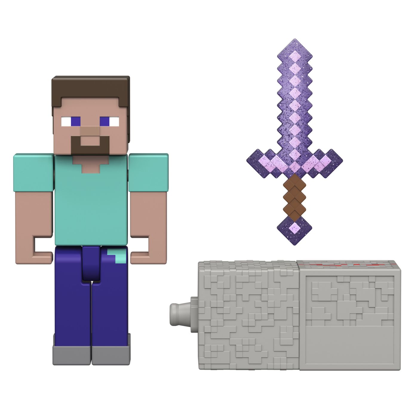 Minecraft craft a block figurina steve 8cm copii cu varsta peste 6 ani [1]